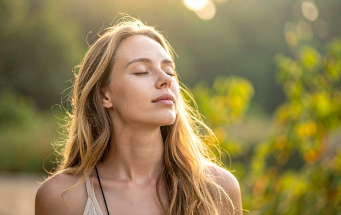 Home 8 A young woman learning that it is possible to grow your relationship with yourself from the inside out.