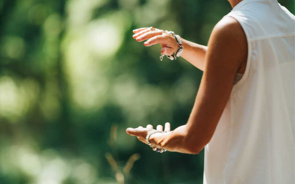 A woman discovering coming home to wholeness is possible.